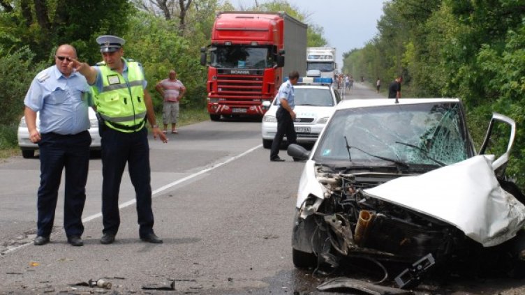 Движението в района бе блокирано с часове. Снимка: БТА