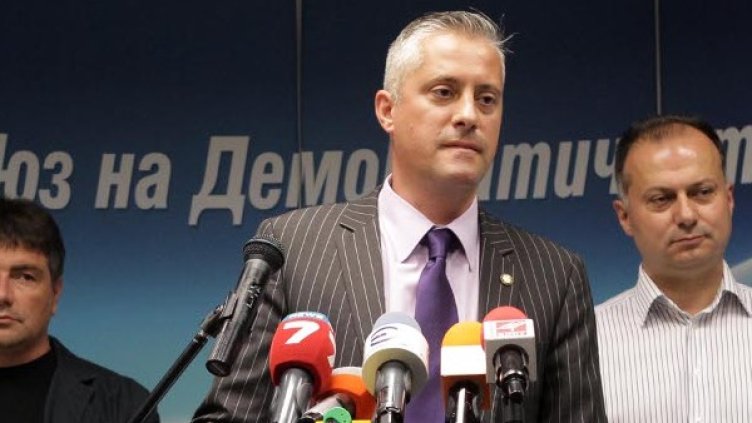 Лидерът на СДС Божидар Лукарски Снимка: архив, БТА