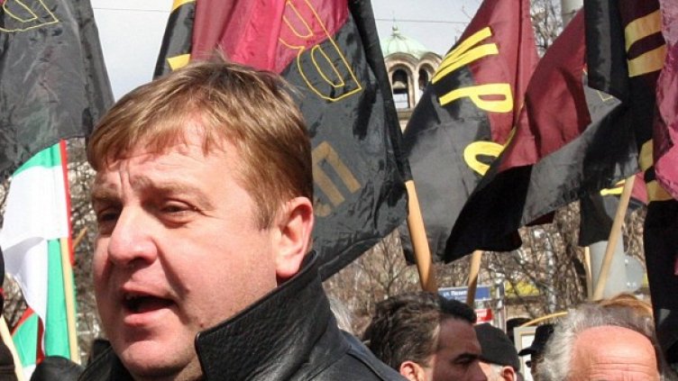 Лидерът на ВМРО Красимир Каракачанов. Снимка: Булфото, архив