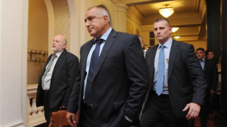 Безмълвният Борисов. Снимка: Булфото