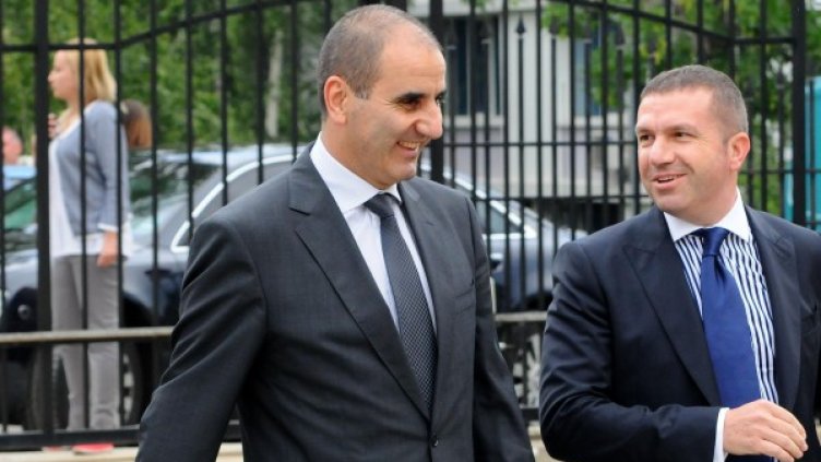 Цветанов с адвокат Менков. Снимка: Булфото