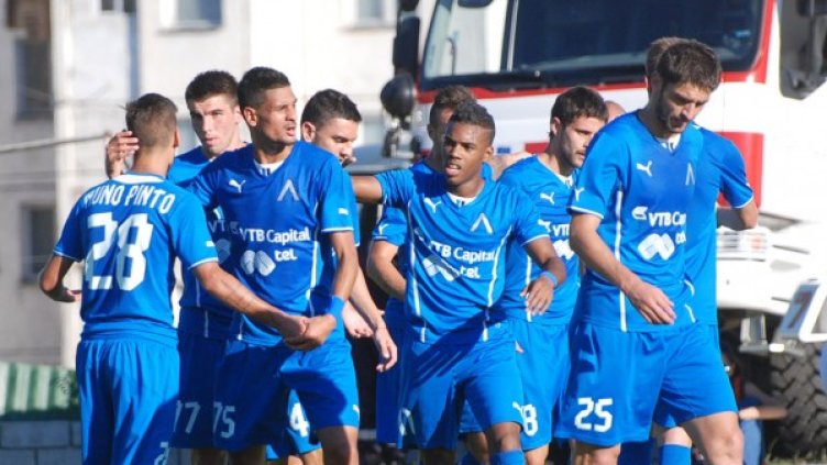 Левски записа първа победа за сезона. Снимка: БТА