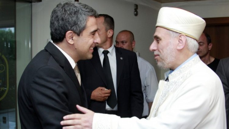 Росен Плевнелиев и Мустафа Хаджи Снимка: Прессекретариат на президента