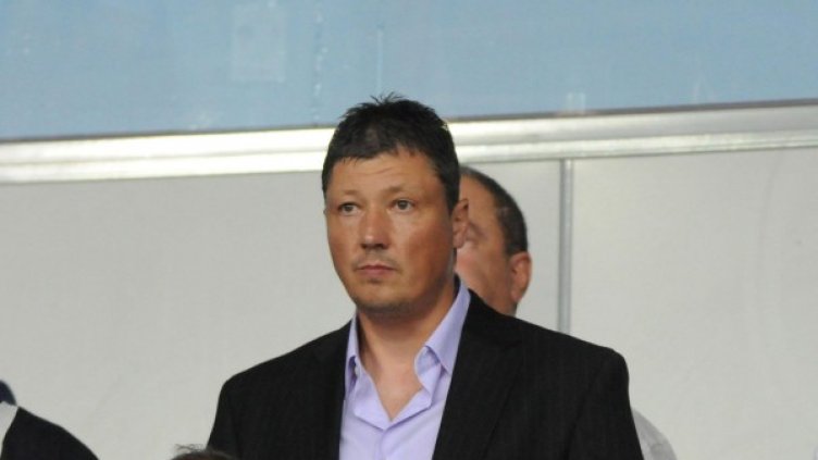 Любо Пенев обяви имената на националите за контролата с Македония. Снимка: Булфото