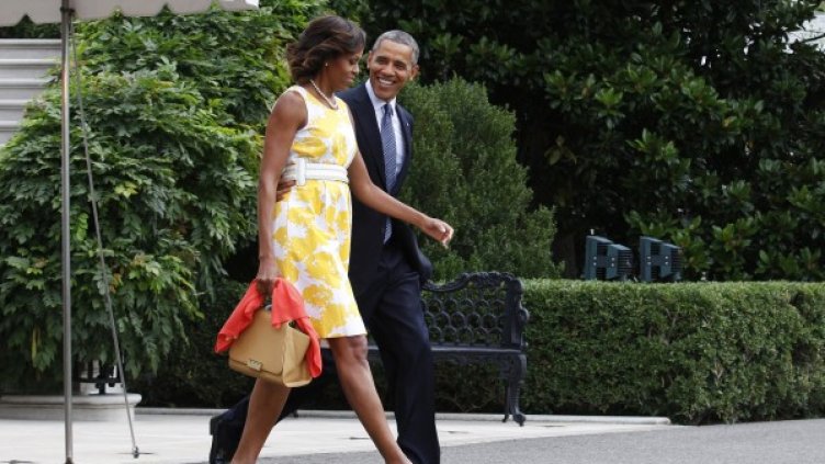Барак Обама и съпругата му Мишел. Снимка: архив Reuters