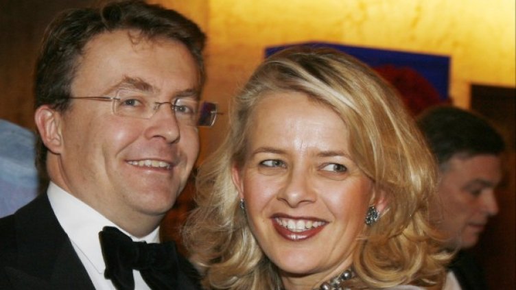 Принц Фрисо със съпругата си. Снимка: БТА