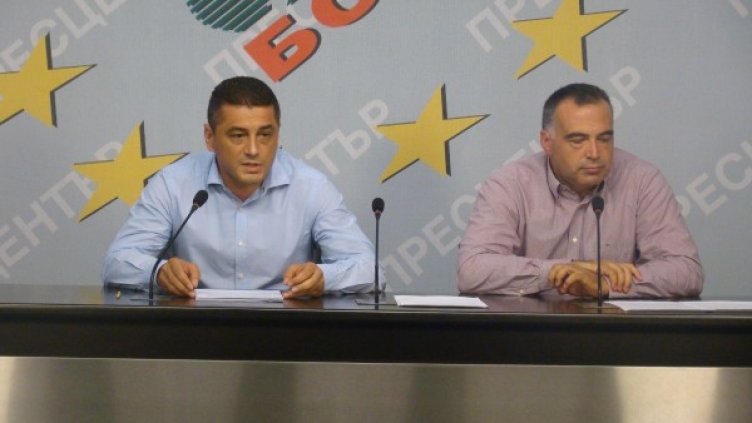 Красимир Янков и Антон Кутев. Снимка: БСП