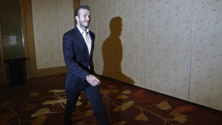 Бекъм също младее когато е без брада. Снимка: Reuters