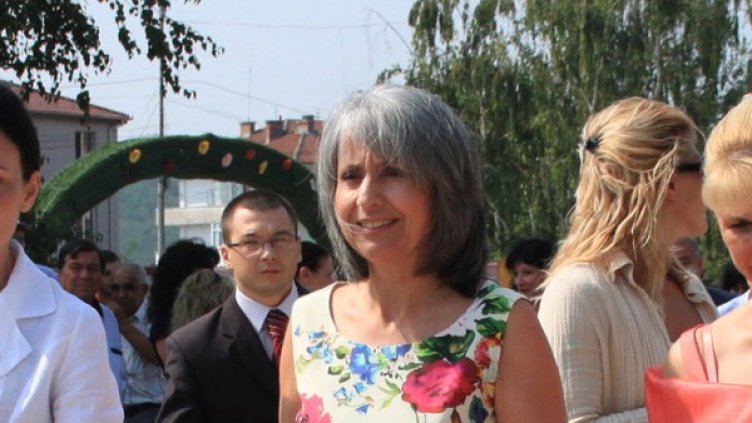 Маргарита Попова отиде в Стражища за празника на града. Снимка: БТА