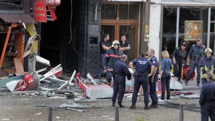 Мястото на инцидента. Снимка: БТА