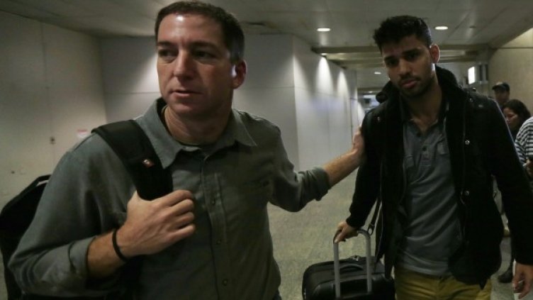 Глен Грийнуолд (ляво) и Давид Миранда. Снимка: Reuters