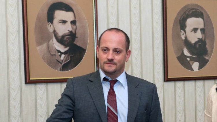 Лидерът на ДСБ Радан Кънев. Снимка: БТА