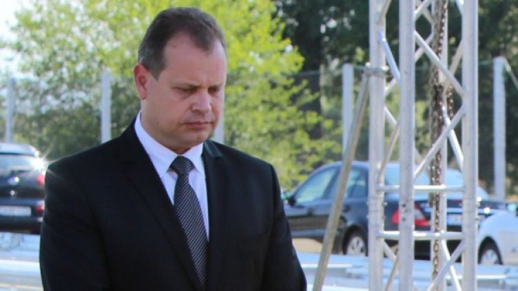 Председателят на Агенция „Пътна инфраструктура“ Лазар Лазаров. Снимка: БТА