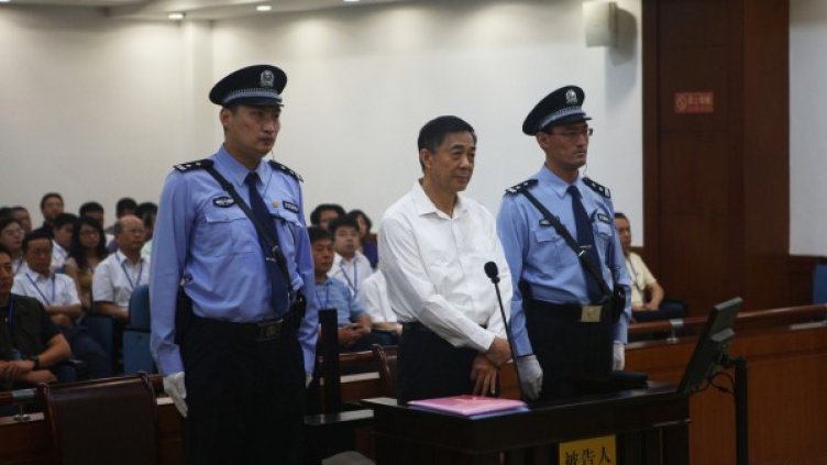 Бо Силай в съдебната зала. Снимка: Reuters