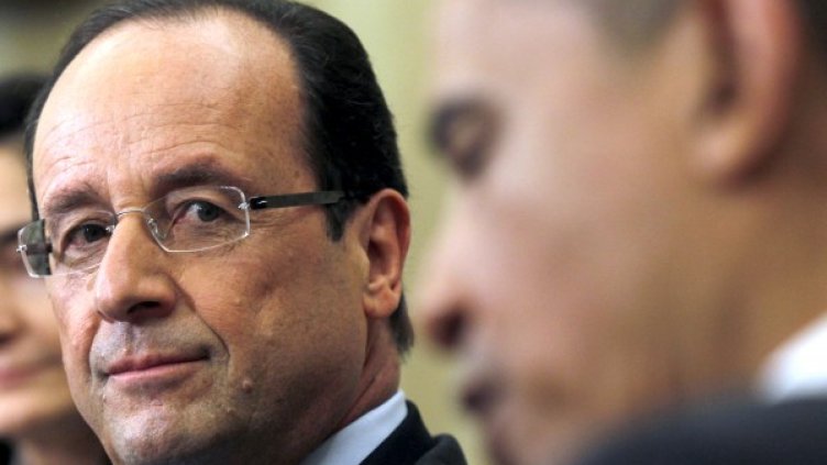 Франсоа Оланд подкрепи Обама за Сирия. Снимка: БТА