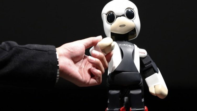 Роботът Киробо. Снимка: Reuters