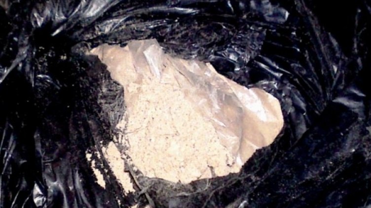 Задържаният хероин. Снимка: Агенция "Митници"