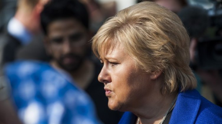 Опозиционният лидер Ерна Сулберг. Снимка: Reuters