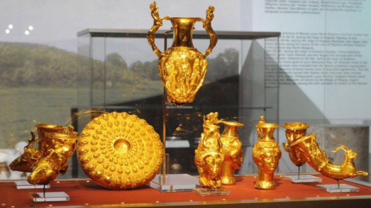 Панагюрско златно съкровище. Снимка: архив, БулФото