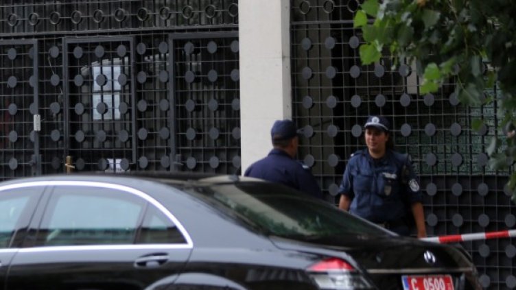 Мястото на инцидента. Снимка: БТА