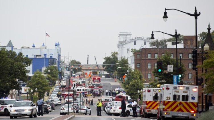 Полицията е отцепила района. Снимка: Reters