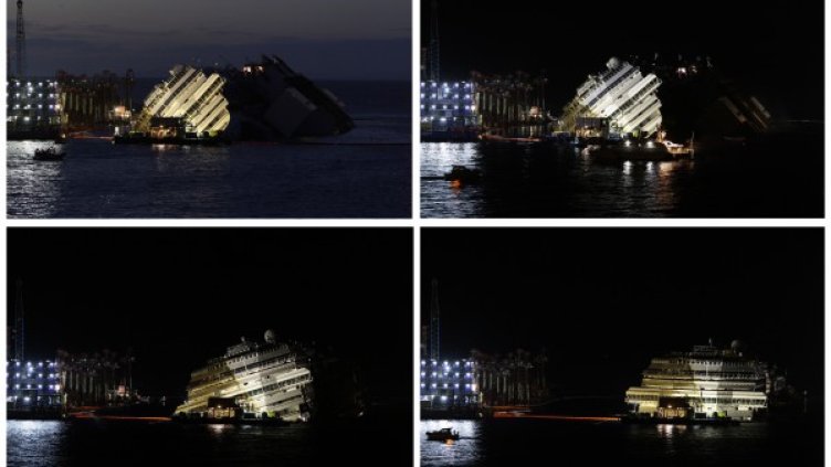 Няма замърсяване на водите около кораба. Снимка: Reuters