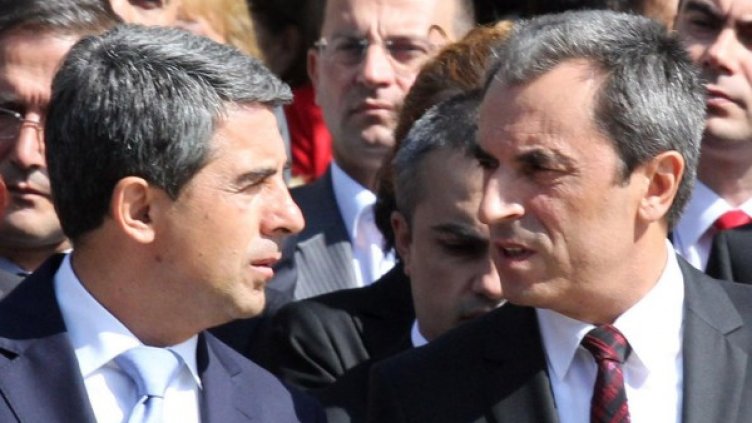 Росен Плевнелиев и Пламен Орешарски. Снимка: Булфото