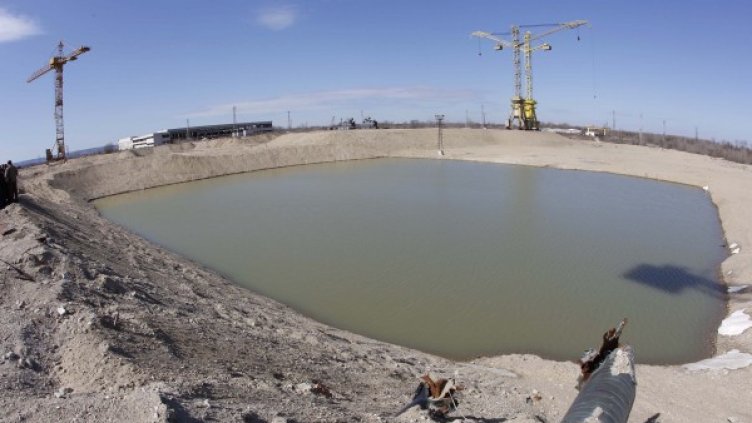 Площадката за АЕЦ "Белене". Снимка: Ройтерс