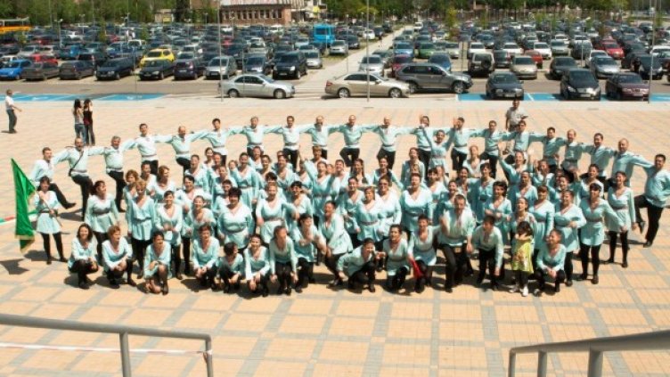 Танцьорите от клуб "На мегдана".Снимка: Refresh PR