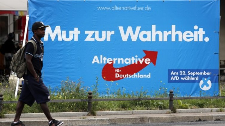 Антиевропейската партия Алтернатива за Германия може да влезе в парламента. Снимка: Reuters