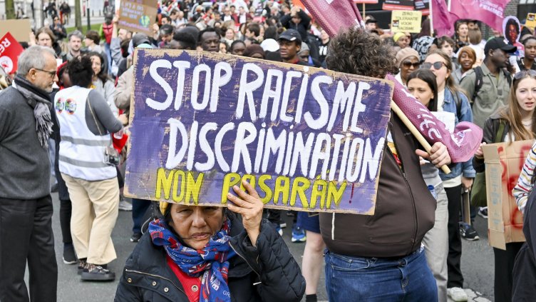 Протест срещу расизма в Брюксел. Снимка: архив, БГНЕС