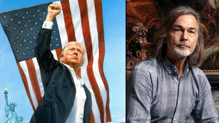 Художникът зад портрета на Тръмп, подарен му от Путин: Американският президент се е трогнал