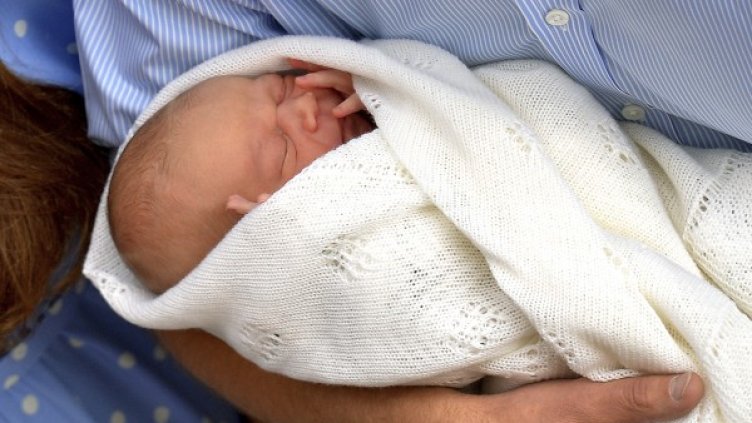 Принц Джордж на един ден. Снимка: Reuters