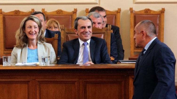 Бивш и настоящи. Снимка: БТА