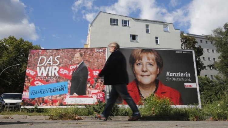 Германците ще гласуват на парламентарни избори в неделя, 22 септември. Снимка: Reuters
