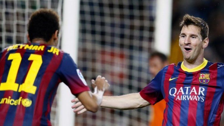 Неймар е по-фаулиран дори от Меси. Снимка: Reuters