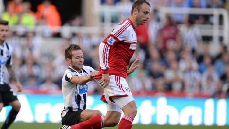 Бербатов вкара първия си гол за сезона. Снимка: Reuters