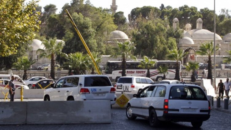 Инспектори на ООН ще надзирават унищожаването на химическите оръжия на Сирия. Снимка: Reuters