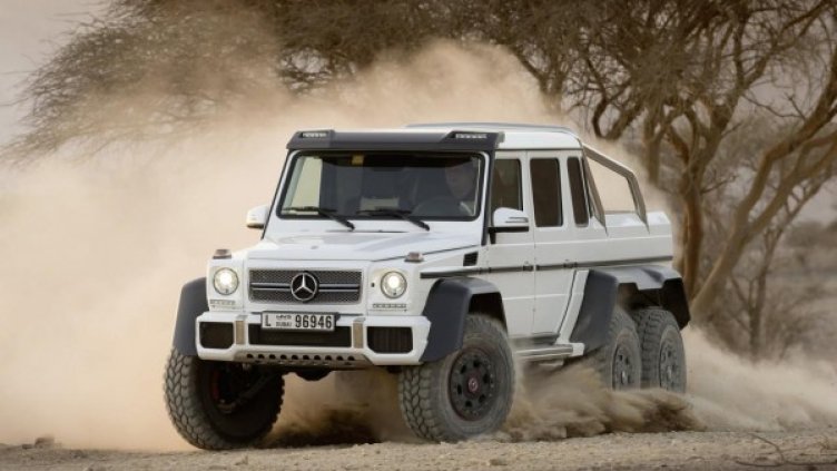 G63 AMG 6x6. Снимка: Mercedes-Benz