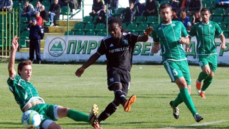 Лудогорец победи и в Гоце Делчев. Снимка: БТА