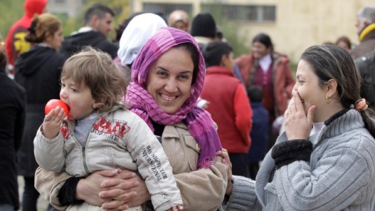 Бежанци. Снимка: БТА