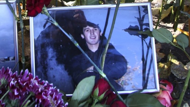 Снимка на убития Егор Шчербаков. Снимка: БТА