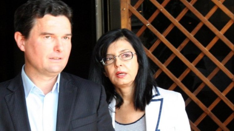 Зеленогорски и Кунева. Снимка: Булфото