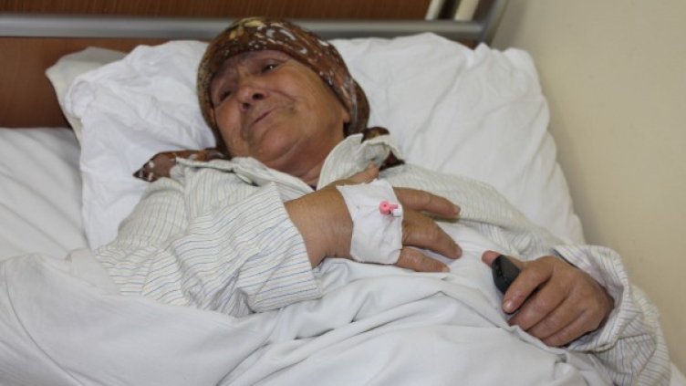 Пострадалата снаха в болницата Снимка: Dnes.bg