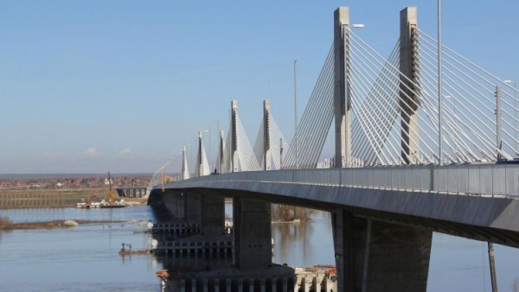 Мостът Видин - Калафат. Снимка: Булфото