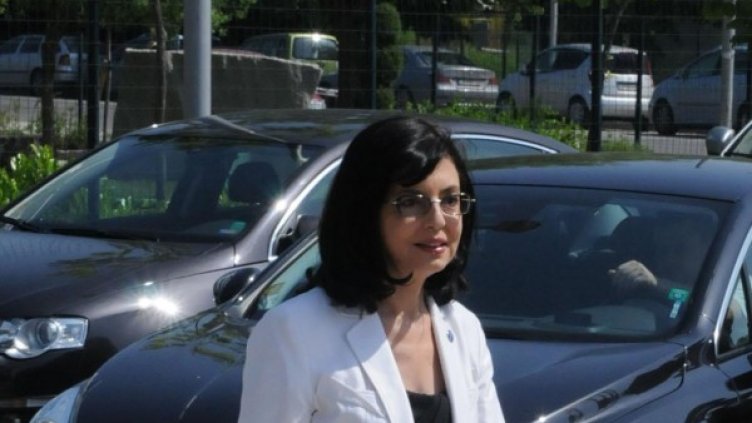 Лидерът на ДБГ Меглена Кунева. Снимка: Булфото, архив