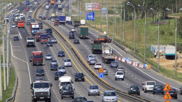 Околовръстното шосе на Минск. Снимка: архив, Reuters