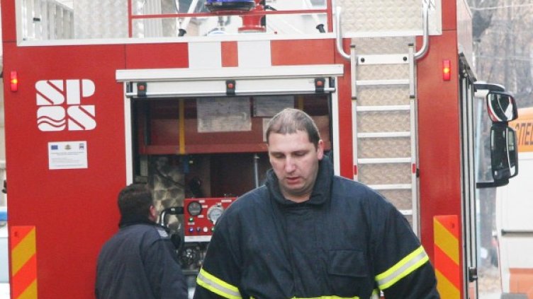 Огнеборци са потушили огъня. Снимка: архив Булфото