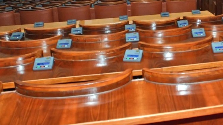 Празна пленарна зала. Снимка: Булфото