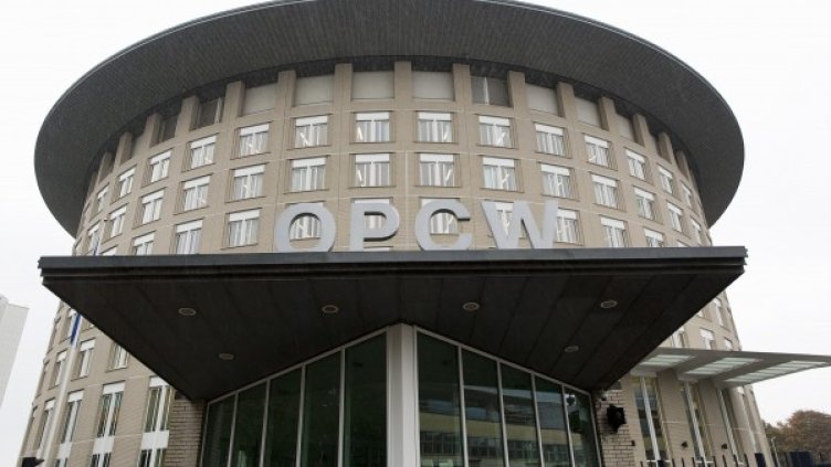 Седалището на Организацията за забрана на химическите оръжия в Хага. Снимка: Reuters